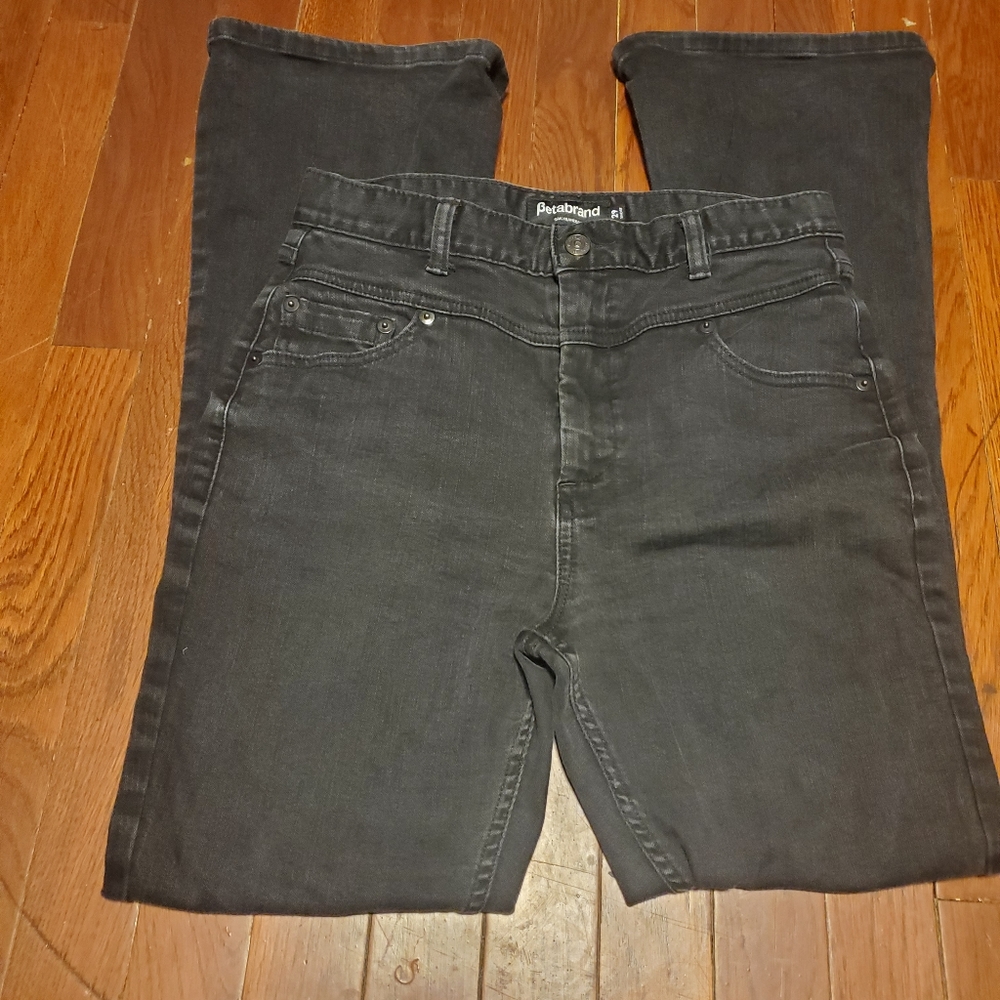 Betabrand stretch denim boot cut jeans